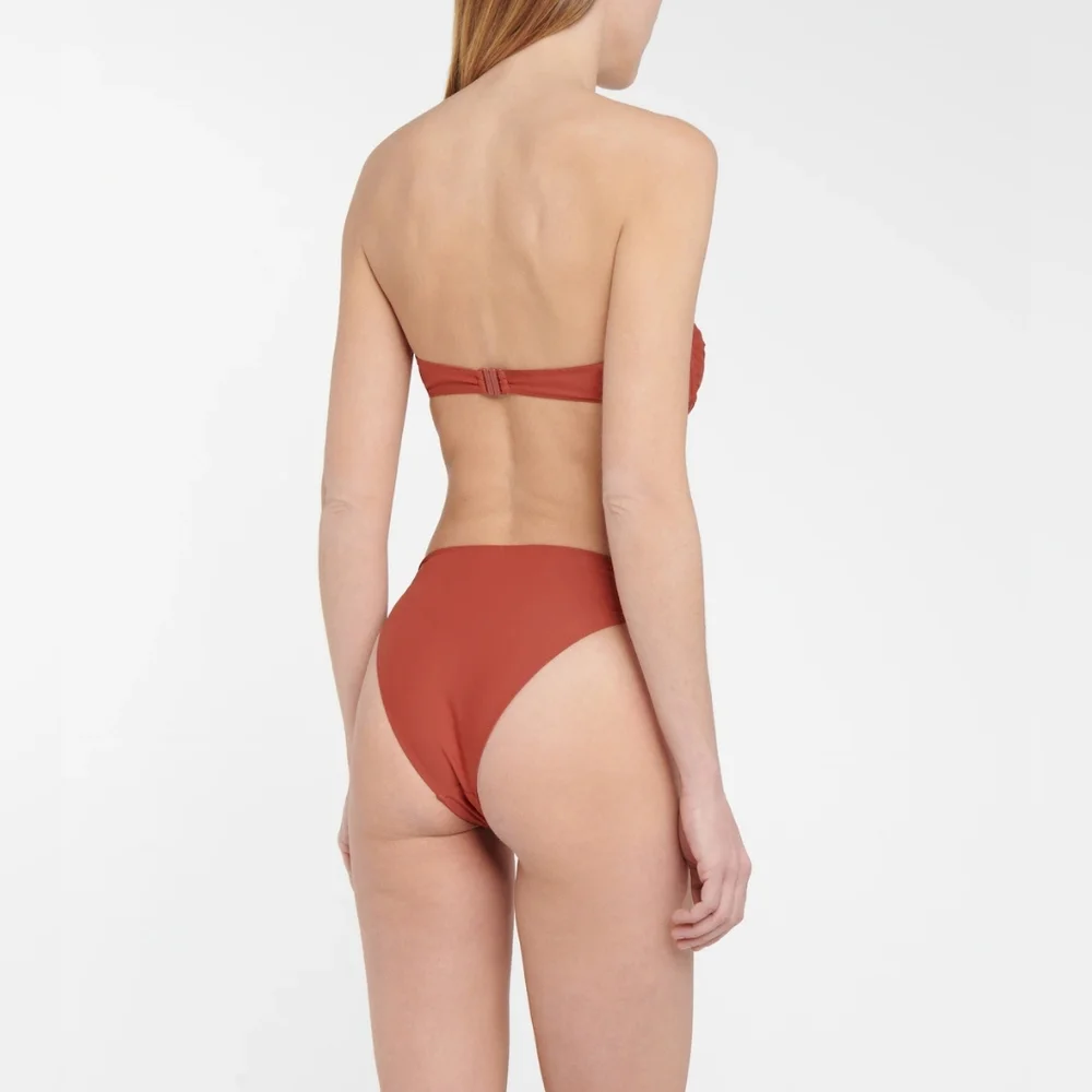 Tropic of C Sana High Cut Bikini Bottoms in Riad - M